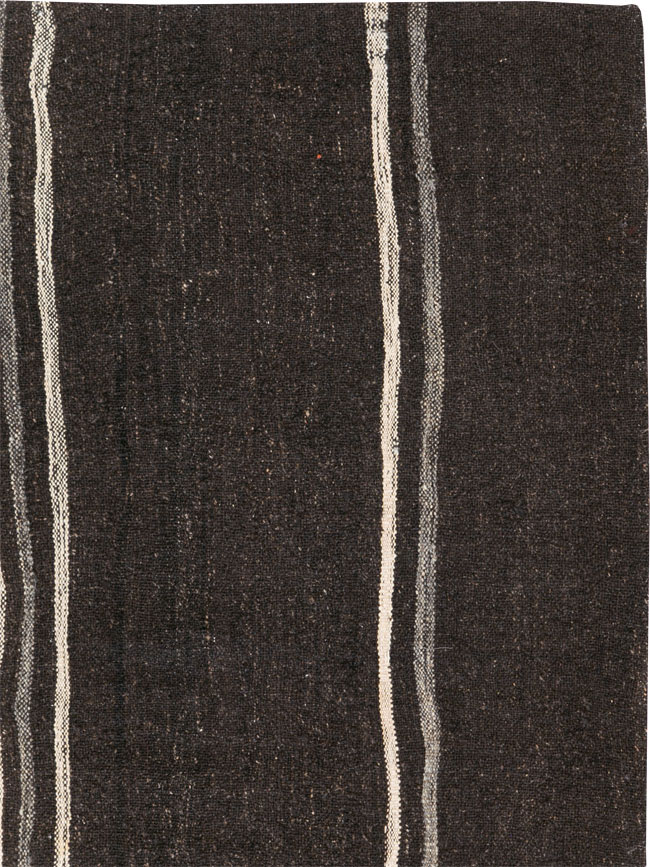 Vintage Turkish Flatweave Kilim Throw Rug, No.31360 - Galerie Shabab