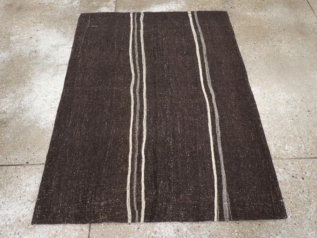 Vintage Turkish Flatweave Kilim Throw Rug, No.31360 - Galerie Shabab