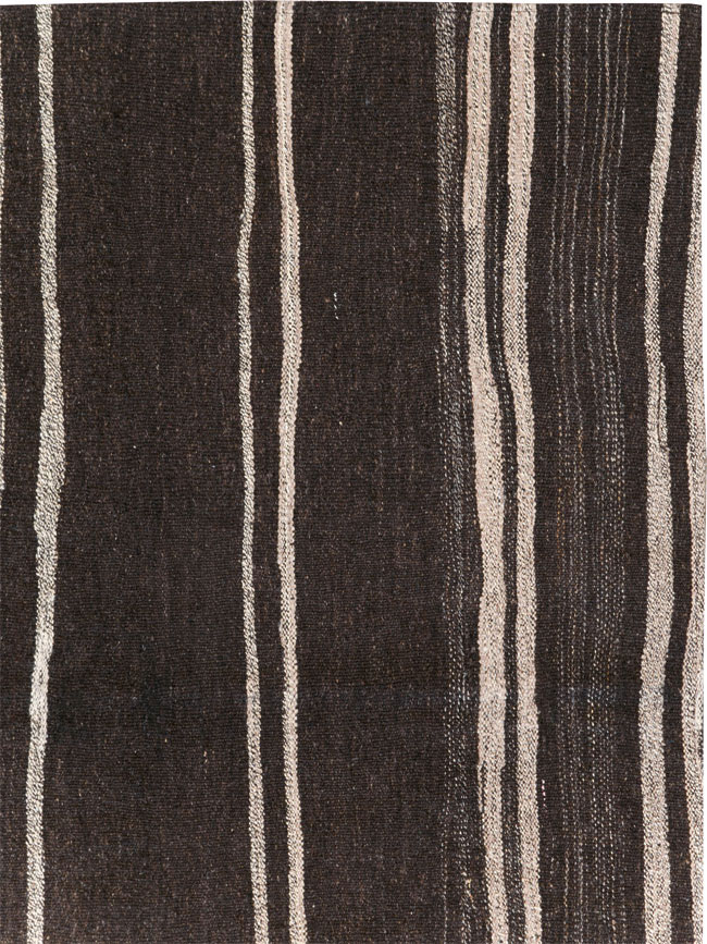 Vintage Turkish Flatweave Kilim Throw Rug, No.31361 - Galerie Shabab