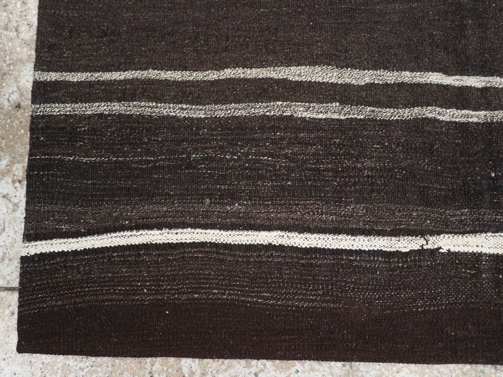 Vintage Turkish Flatweave Kilim Throw Rug, No.31361 - Galerie Shabab
