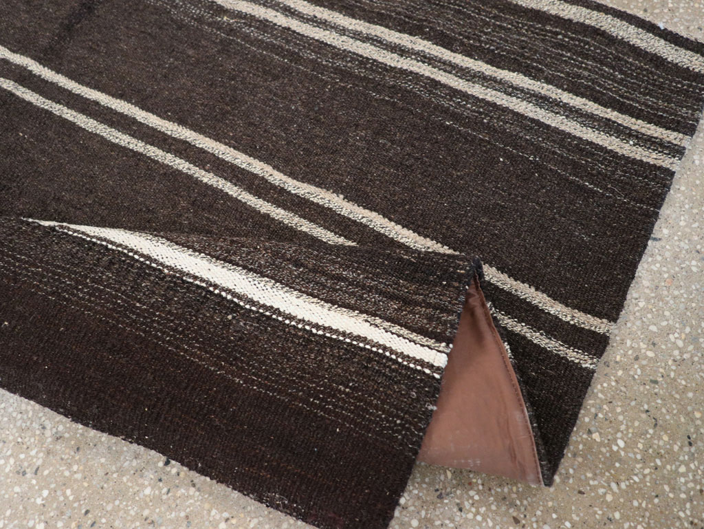 Vintage Turkish Flatweave Kilim Throw Rug, No.31361 - Galerie Shabab