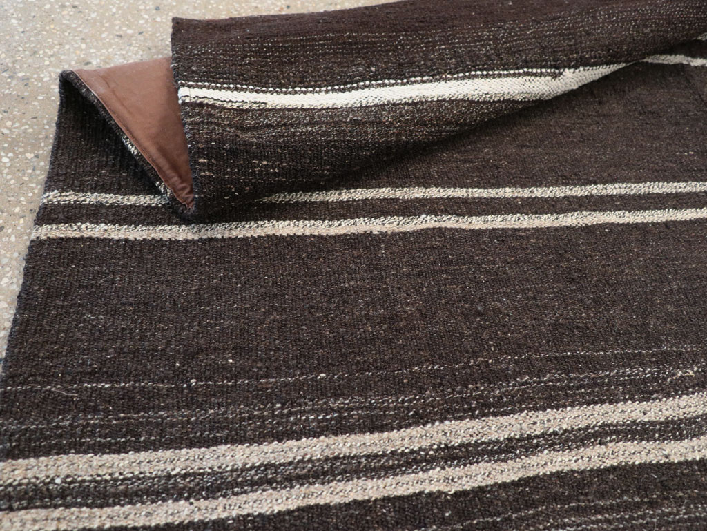 Vintage Turkish Flatweave Kilim Throw Rug, No.31361 - Galerie Shabab