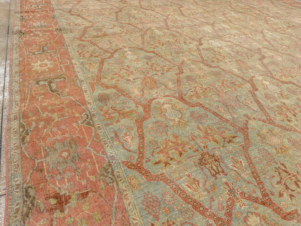 Antique Persian Bidjar Large Carpet, No.31368 - Galerie Shabab