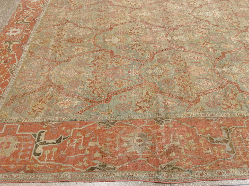 Antique Persian Bidjar Large Carpet, No.31368 - Galerie Shabab