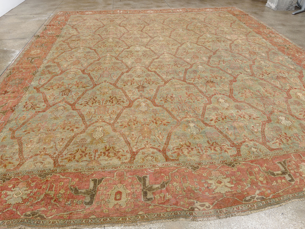 Antique Persian Bidjar Large Carpet, No.31368 - Galerie Shabab