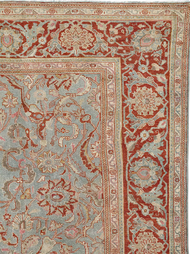 Antique Persian Malayer Room Size Carpet, No.31369 - Galerie Shabab