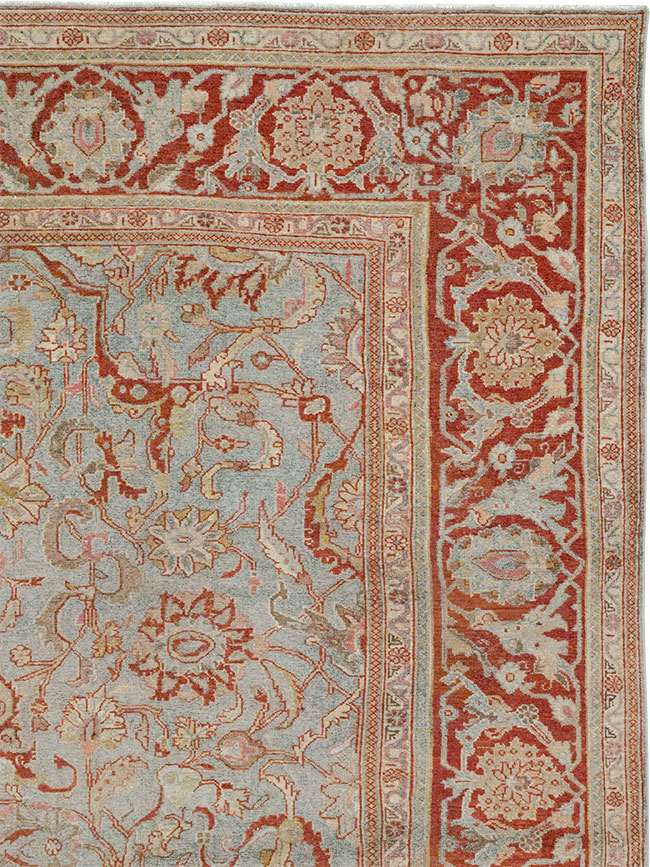 Antique Persian Malayer Room Size Carpet, No.31369 - Galerie Shabab