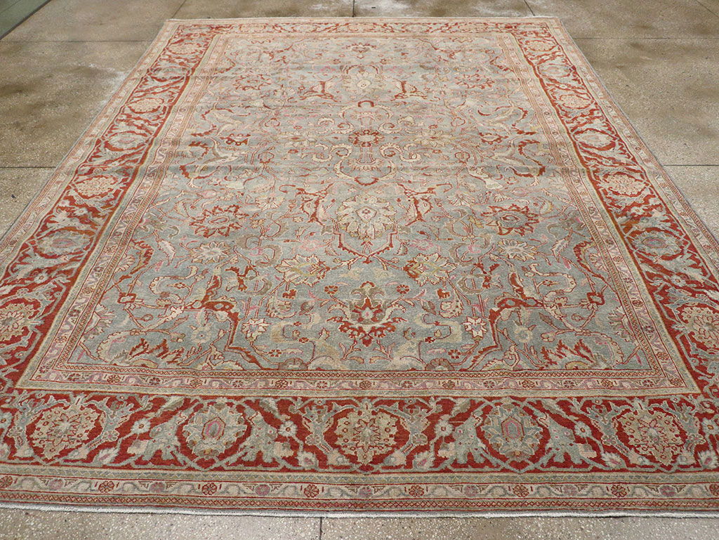 Antique Persian Malayer Room Size Carpet, No.31369 - Galerie Shabab