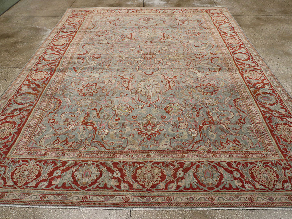 Antique Persian Malayer Room Size Carpet, No.31369 - Galerie Shabab
