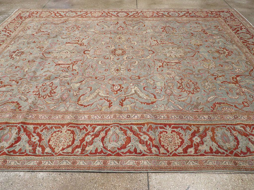 Antique Persian Malayer Room Size Carpet, No.31369 - Galerie Shabab
