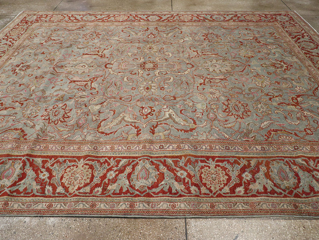 Antique Persian Malayer Room Size Carpet, No.31369 - Galerie Shabab