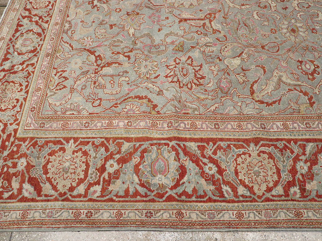 Antique Persian Malayer Room Size Carpet, No.31369 - Galerie Shabab