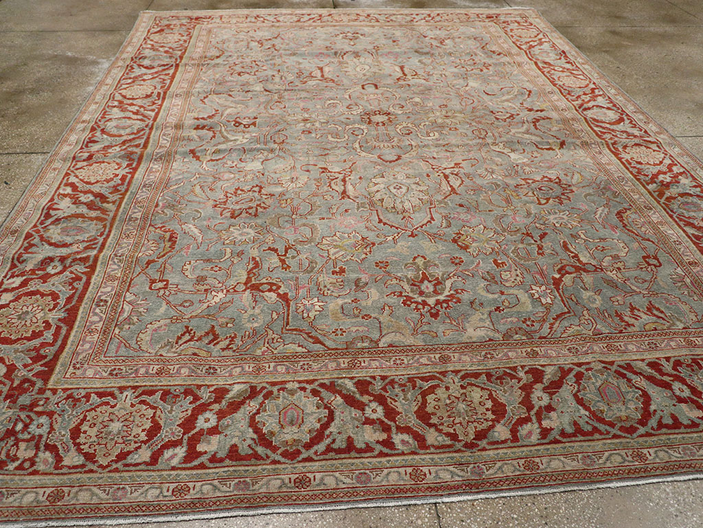 Antique Persian Malayer Room Size Carpet, No.31369 - Galerie Shabab