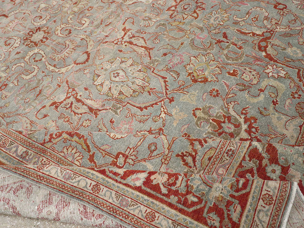 Antique Persian Malayer Room Size Carpet, No.31369 - Galerie Shabab
