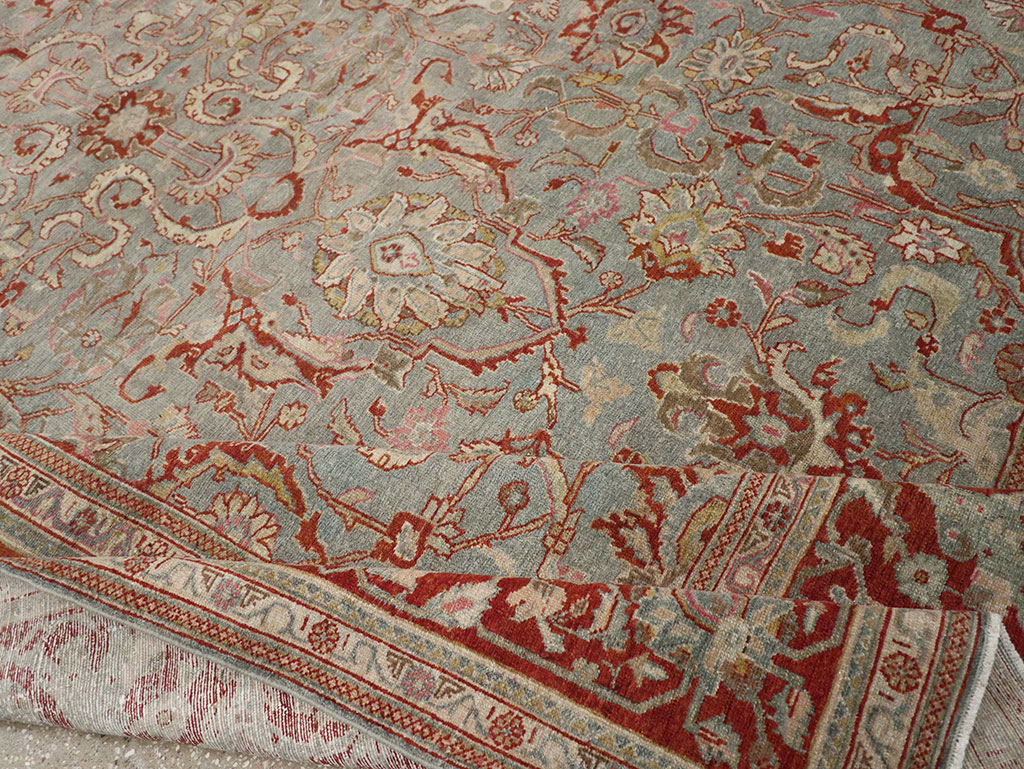 Antique Persian Malayer Room Size Carpet, No.31369 - Galerie Shabab