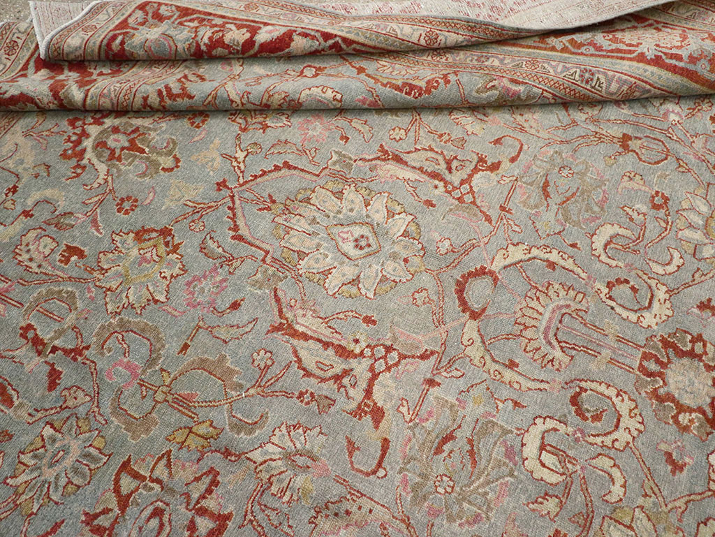 Antique Persian Malayer Room Size Carpet, No.31369 - Galerie Shabab