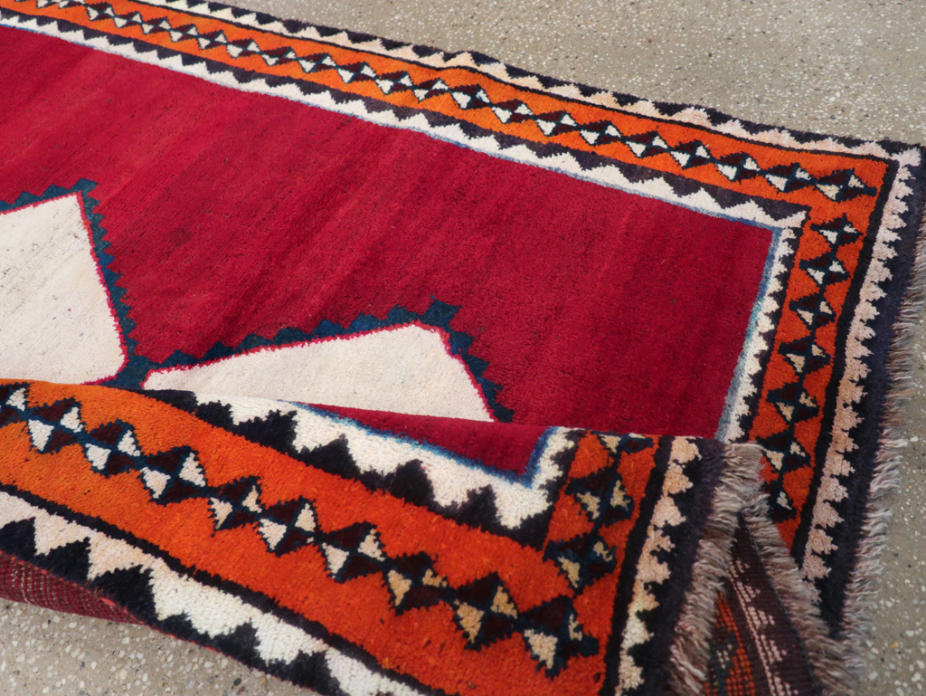 Vintage Persian Gabbeh Rug, No.31371 - Galerie Shabab