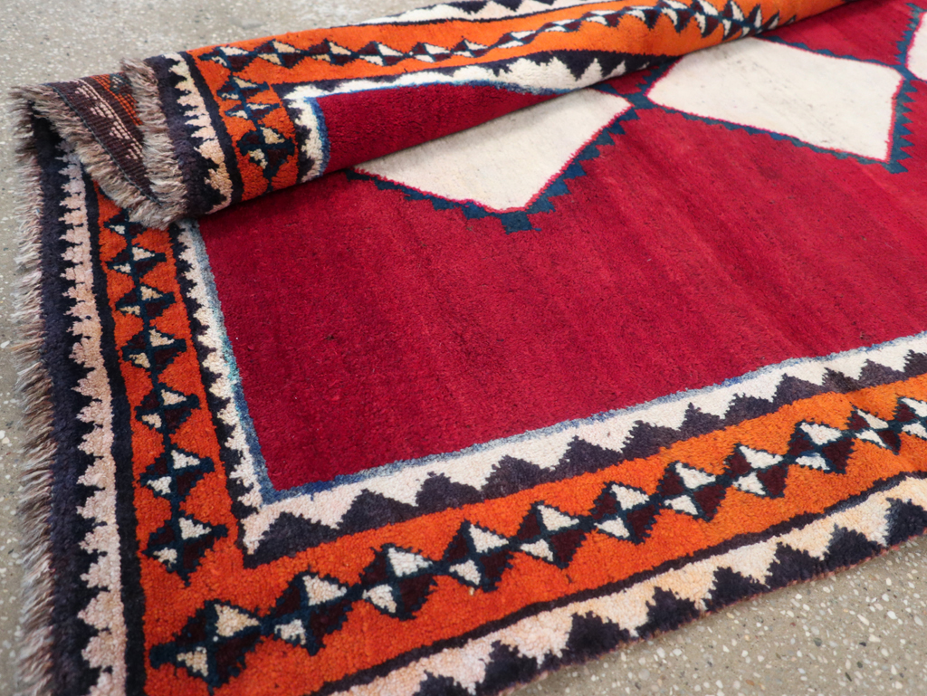 Vintage Persian Gabbeh Rug, No.31371 - Galerie Shabab