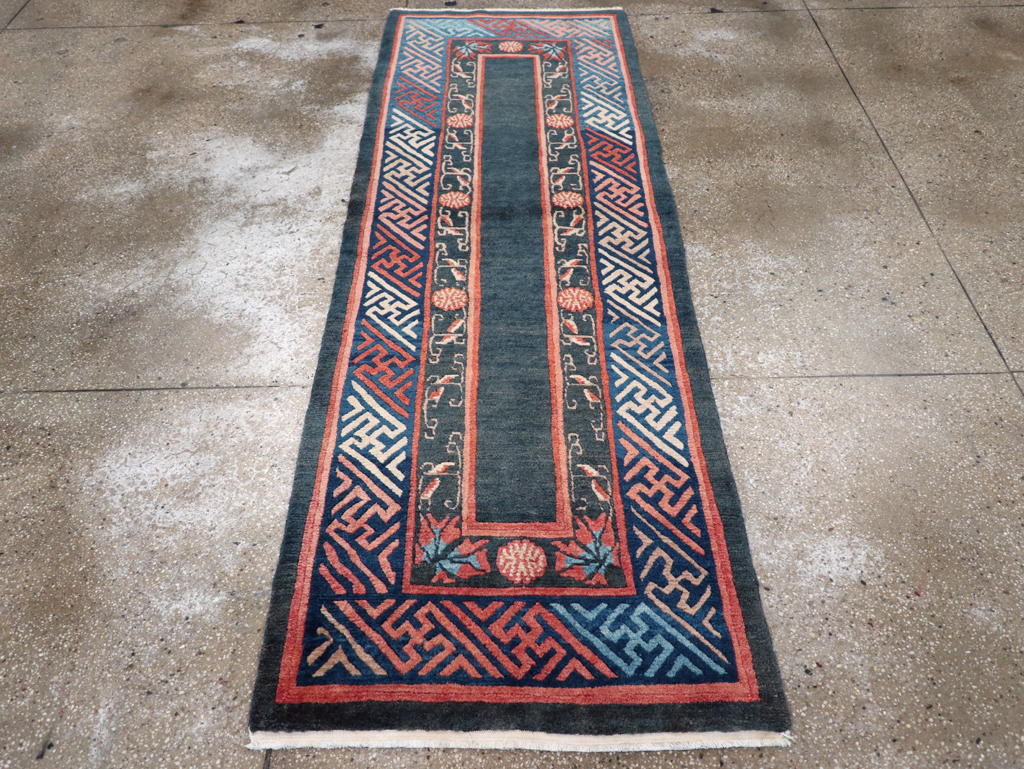 Modern Tibetan Runner, No.31373 - Galerie Shabab