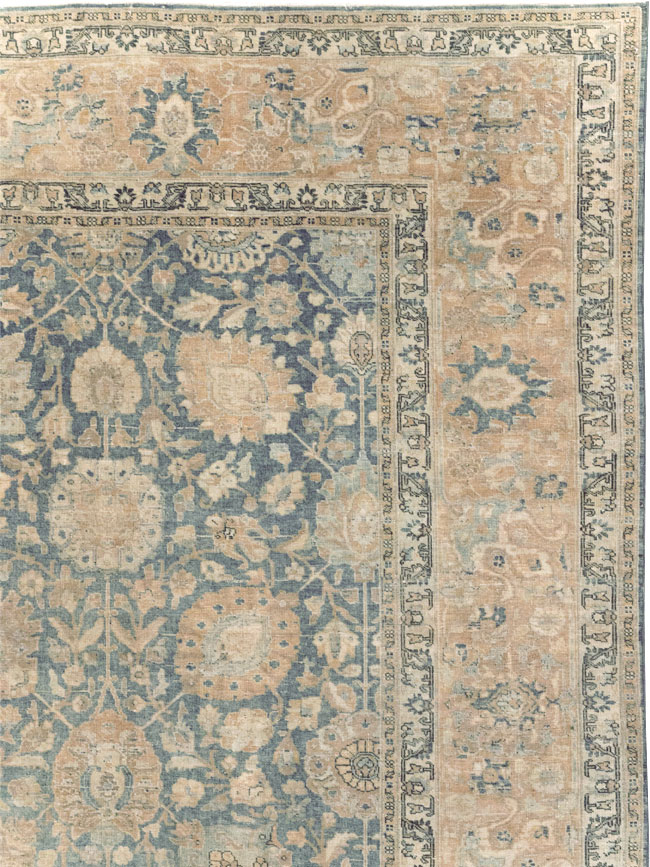Antique Persian Tabriz Room Size Carpet, No.31374 - Galerie Shabab
