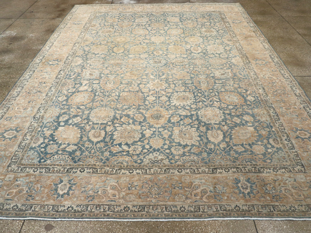 Antique Persian Tabriz Room Size Carpet, No.31374 - Galerie Shabab