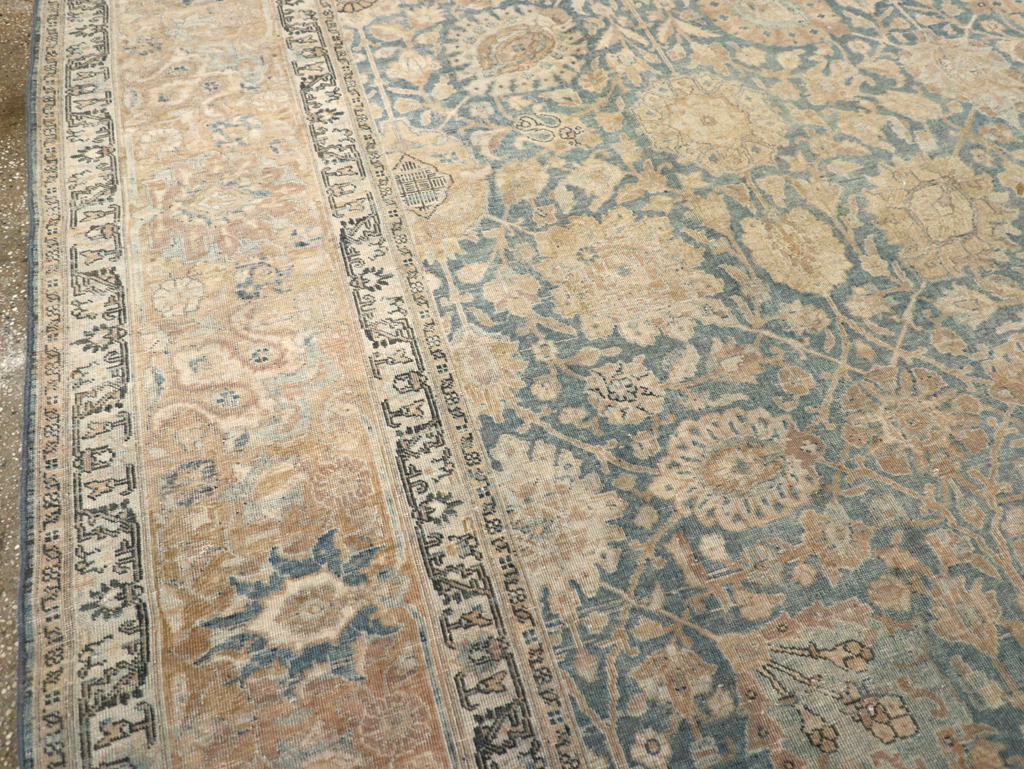 Antique Persian Tabriz Room Size Carpet, No.31374 - Galerie Shabab