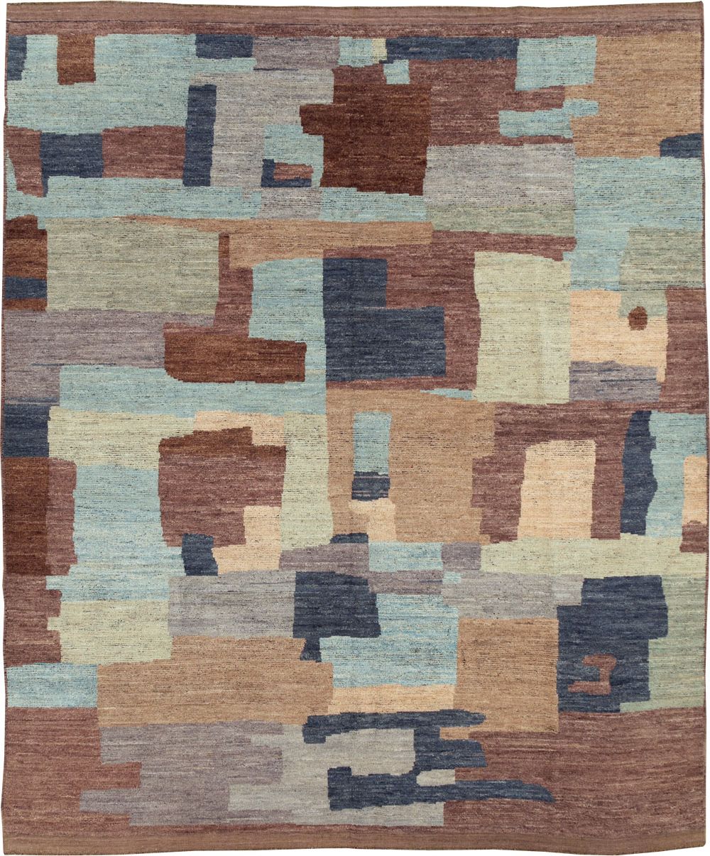 Contemporary Turkish Room Size Carpet, No.31377 - Galerie Shabab