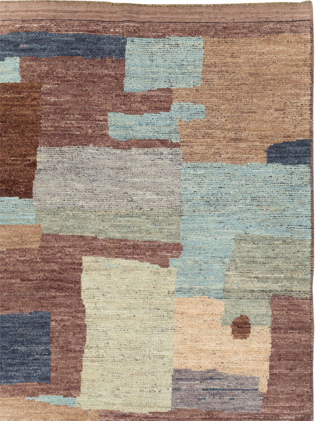 Contemporary Turkish Room Size Carpet, No.31377 - Galerie Shabab