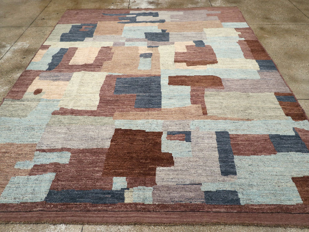Contemporary Turkish Room Size Carpet, No.31377 - Galerie Shabab