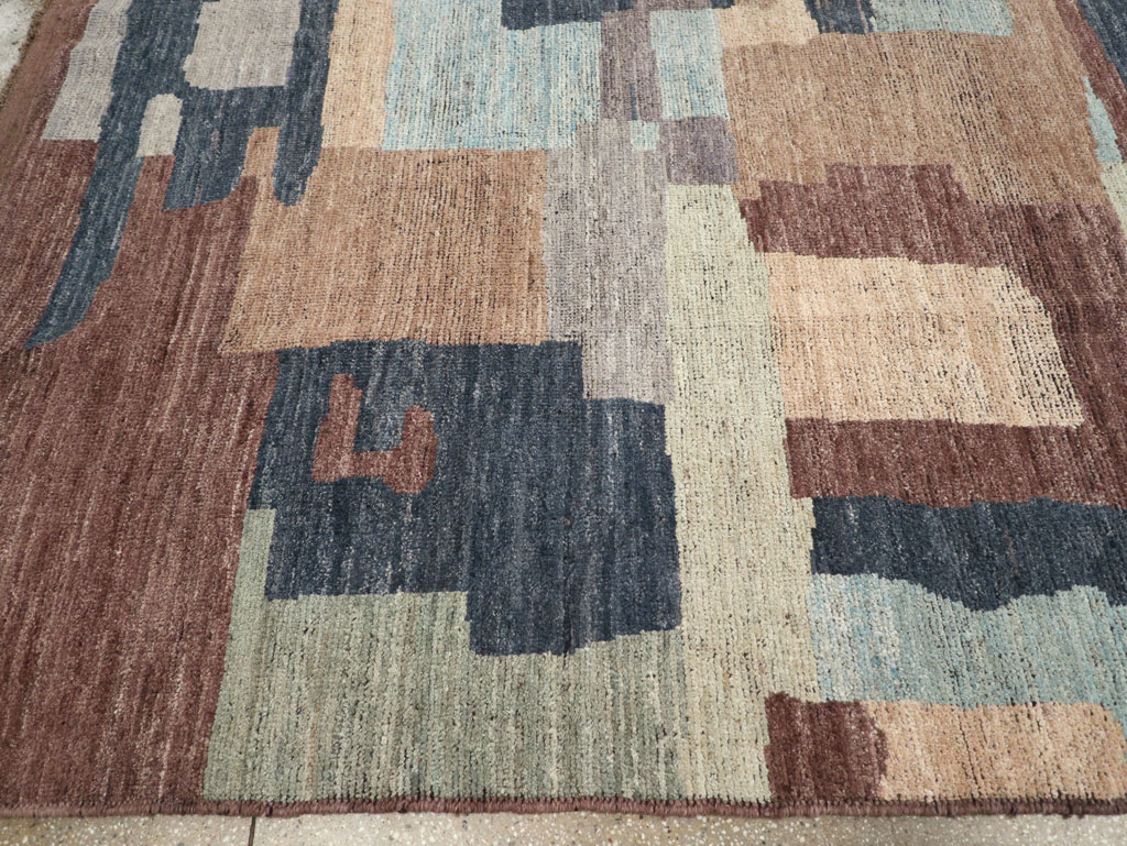 Contemporary Turkish Room Size Carpet, No.31377 - Galerie Shabab