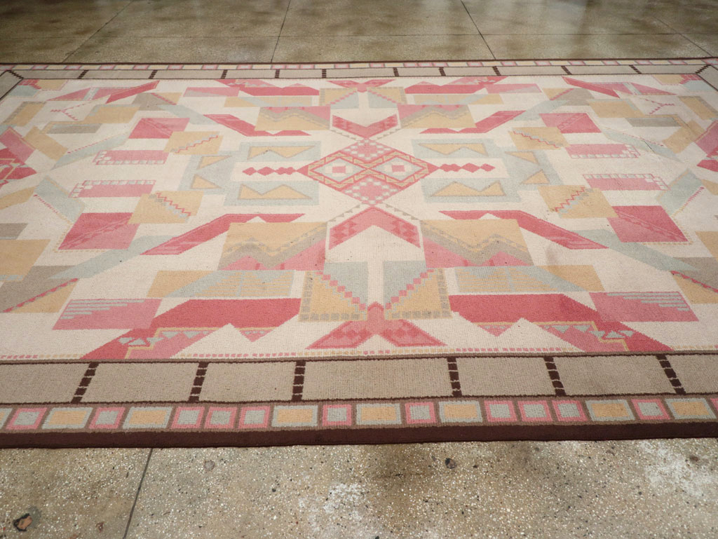 Vintage European Art Deco Large Room Size Carpet, No.31378 - Galerie Shabab