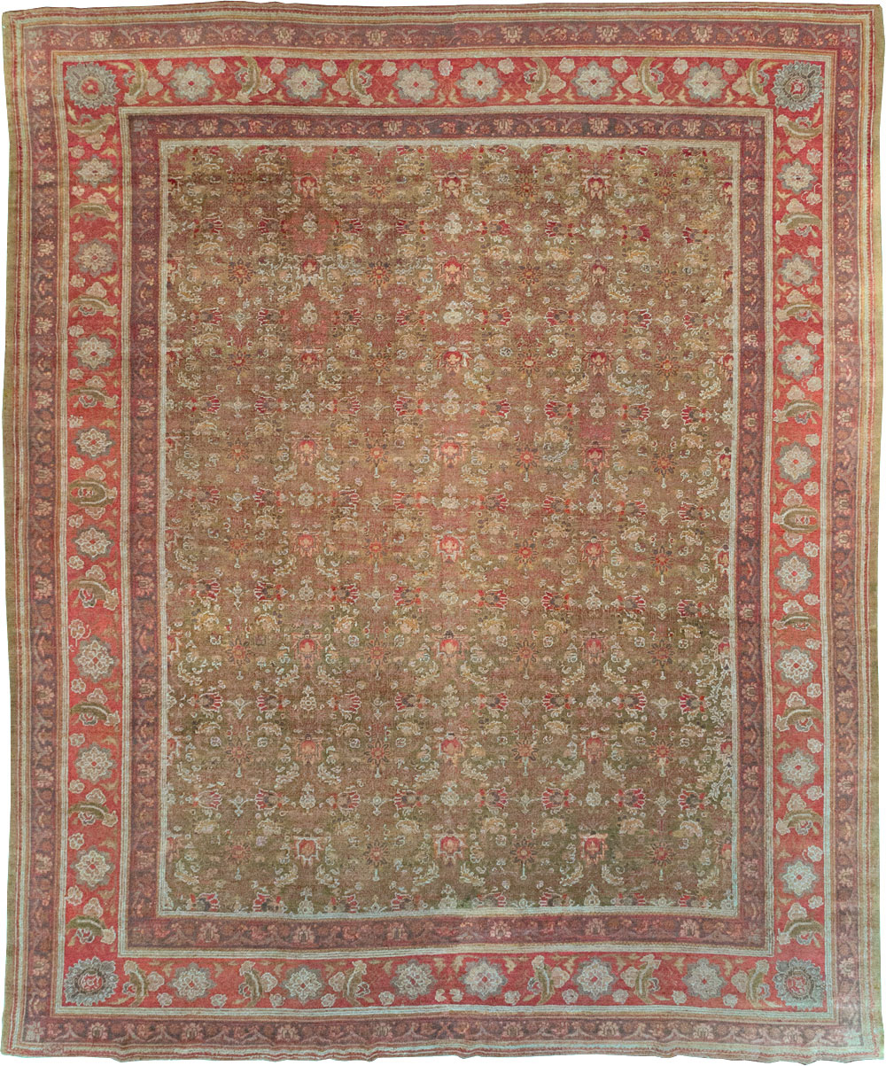 Antique Turkish Herekeh Large Carpet, No.31379 - Galerie Shabab