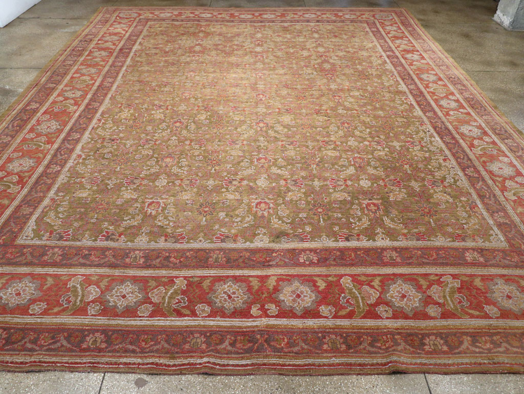 Antique Turkish Herekeh Large Carpet, No.31379 - Galerie Shabab