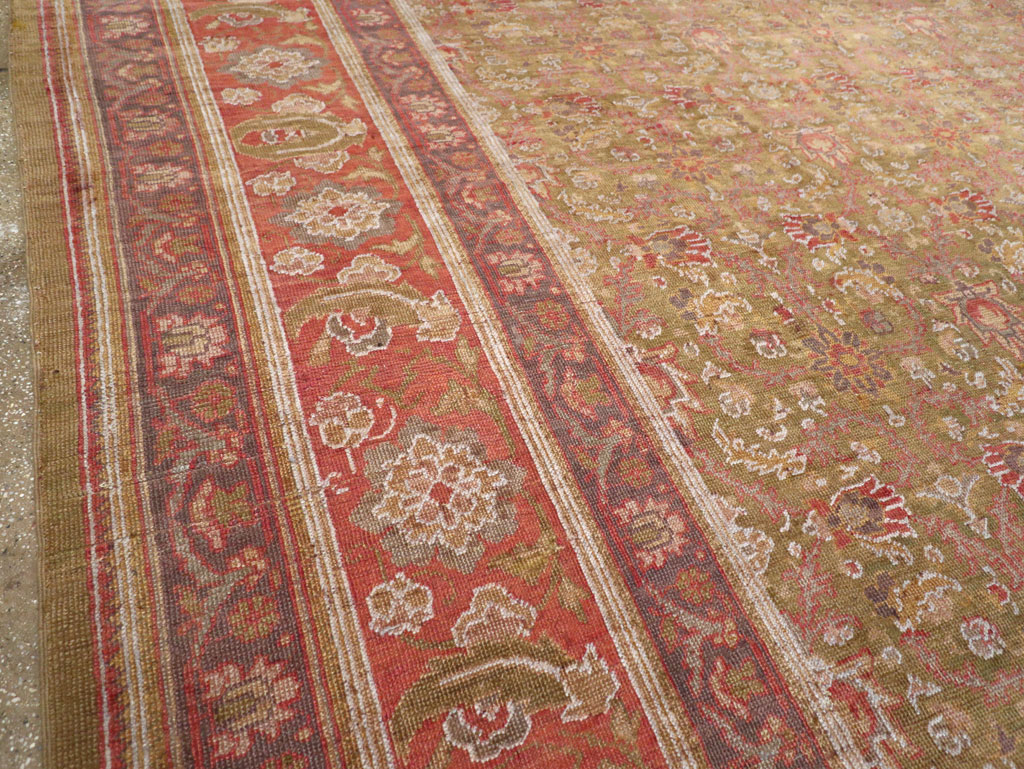 Antique Turkish Herekeh Large Carpet, No.31379 - Galerie Shabab