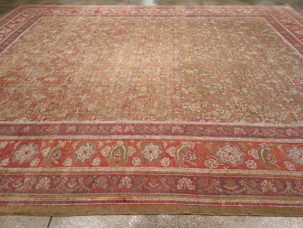 Antique Turkish Herekeh Large Carpet, No.31379 - Galerie Shabab