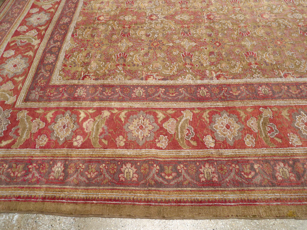 Antique Turkish Herekeh Large Carpet, No.31379 - Galerie Shabab