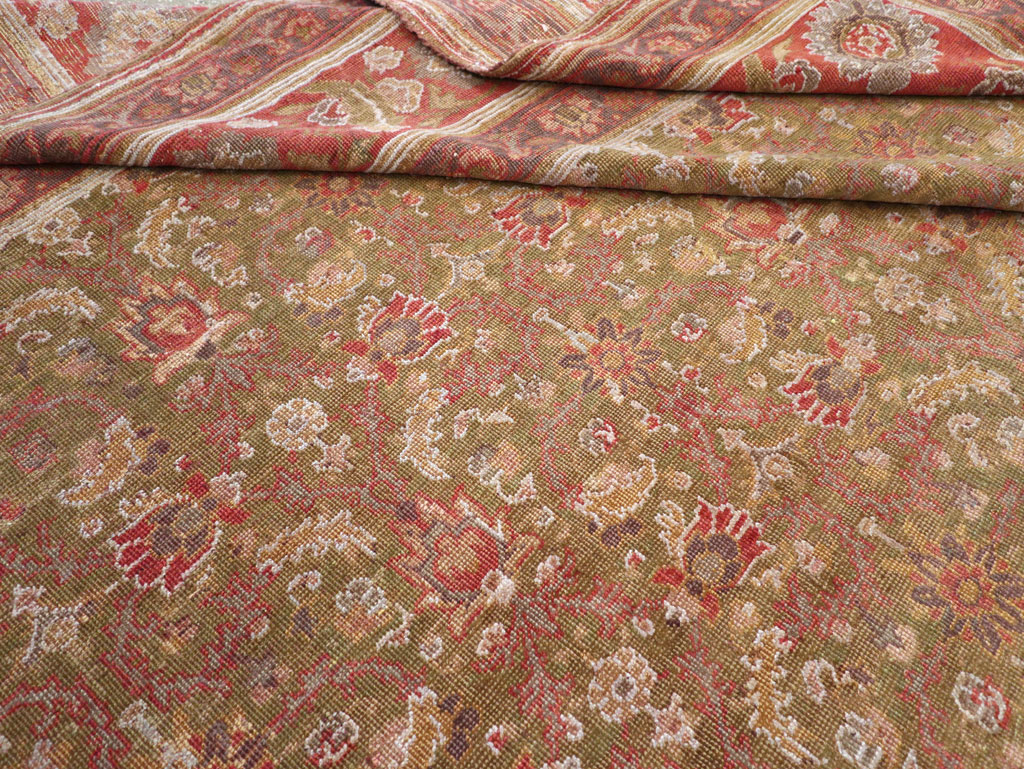 Antique Turkish Herekeh Large Carpet, No.31379 - Galerie Shabab