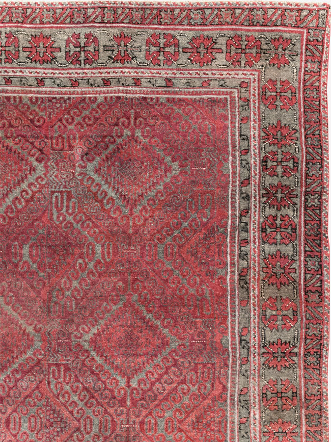 Antique Indian Agra Room Size Carpet, No.31403 - Galerie Shabab