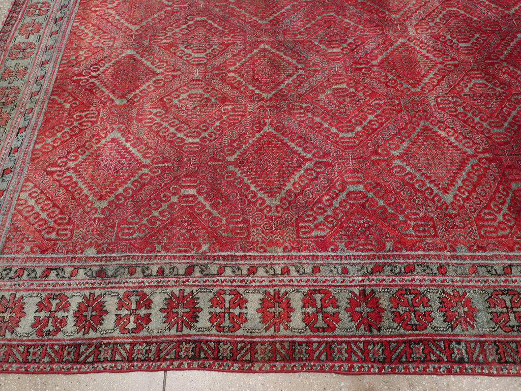 Antique Indian Agra Room Size Carpet, No.31403 - Galerie Shabab