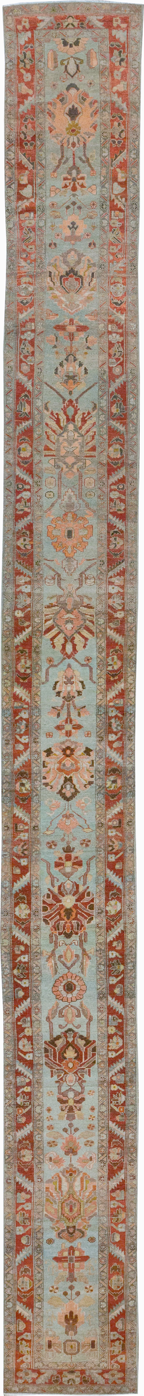 Antique Persian Bidjar Long Runner, No.31406 - Galerie Shabab