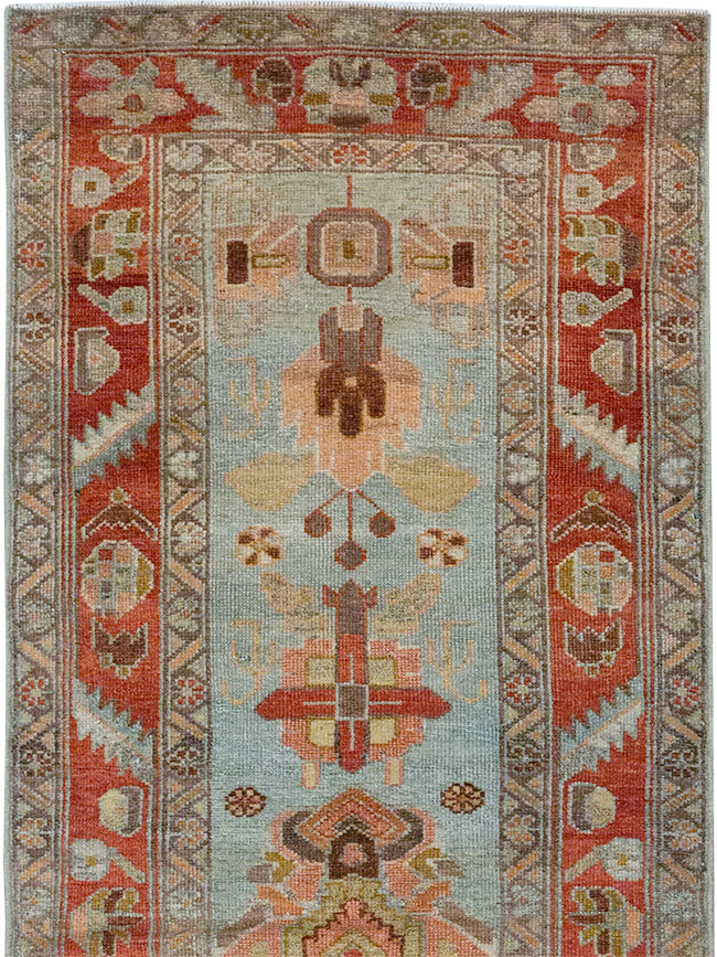 Antique Persian Bidjar Long Runner, No.31406 - Galerie Shabab