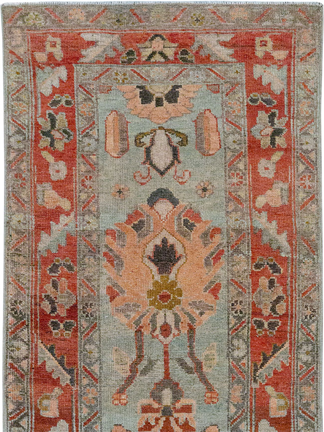 Antique Persian Bidjar Long Runner, No.31406 - Galerie Shabab