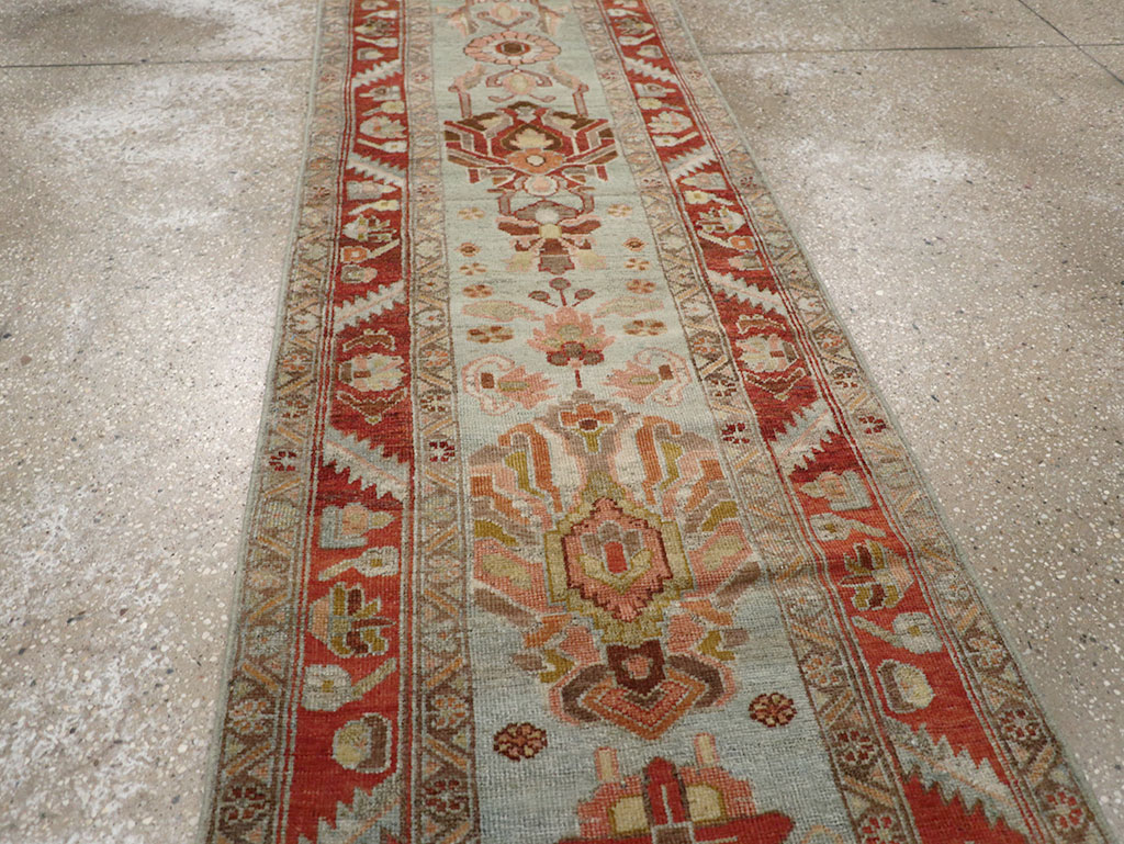 Antique Persian Bidjar Long Runner, No.31406 - Galerie Shabab