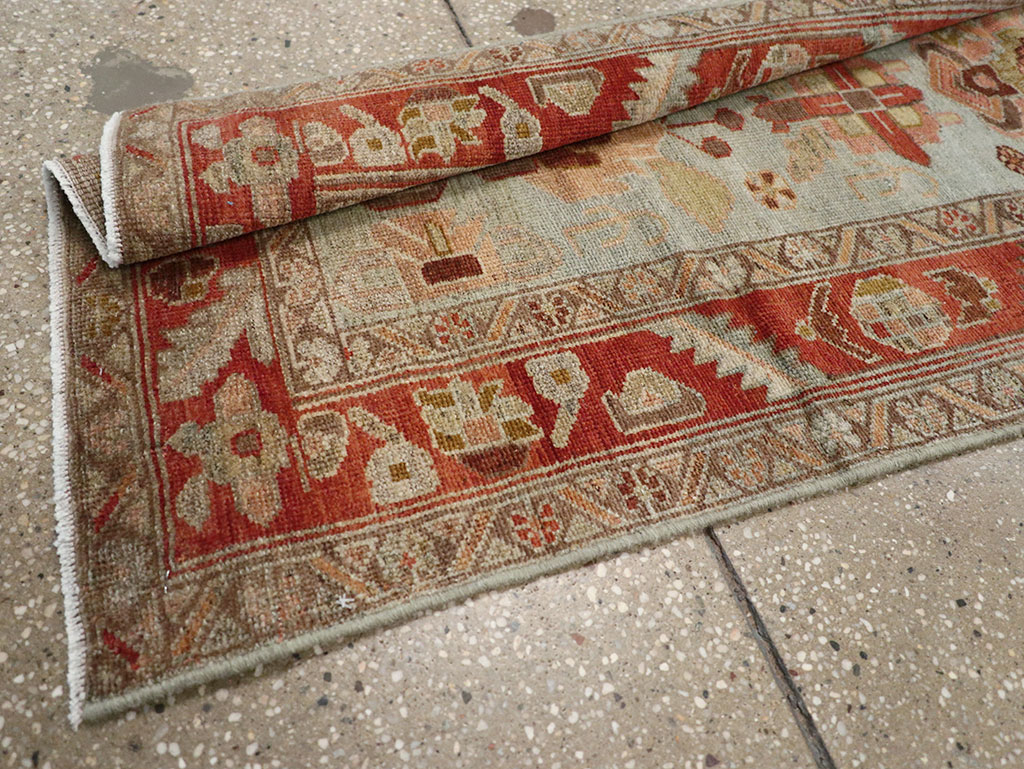 Antique Persian Bidjar Long Runner, No.31406 - Galerie Shabab