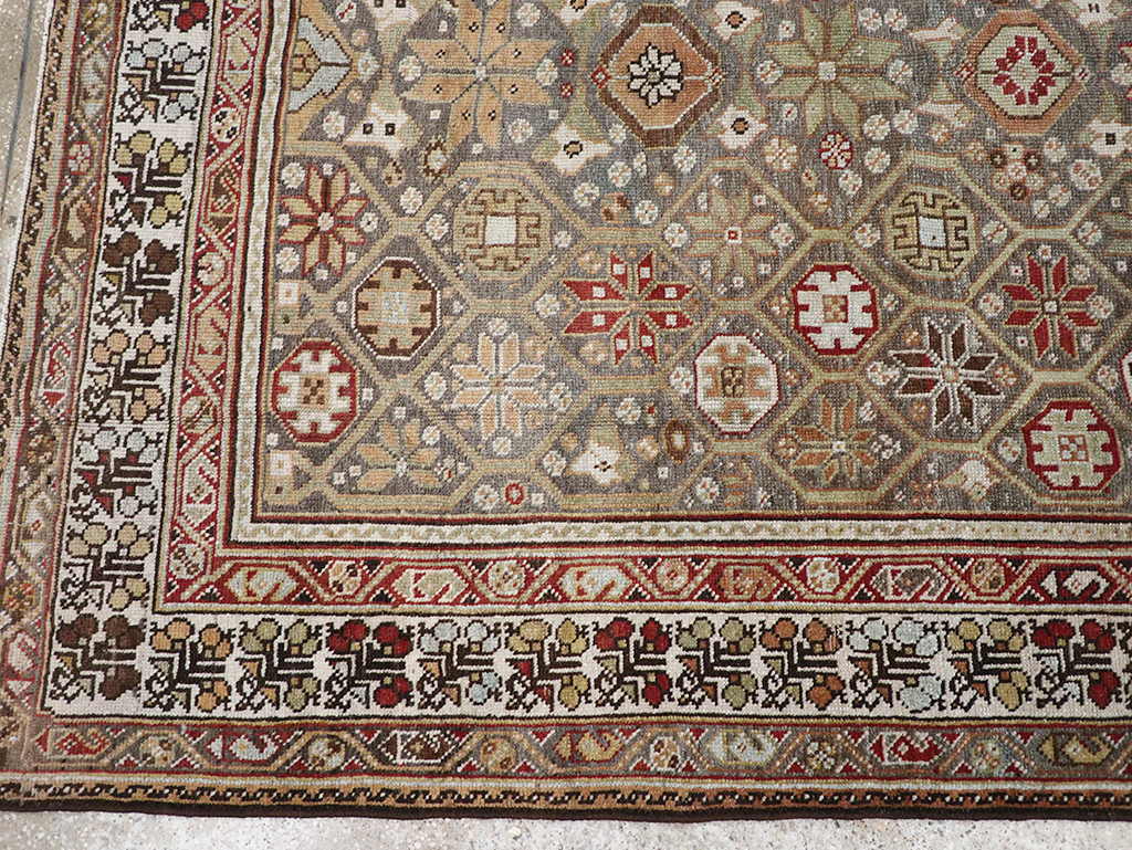 Antique Persian Kurd Gallery Rug, No.31411 - Galerie Shabab