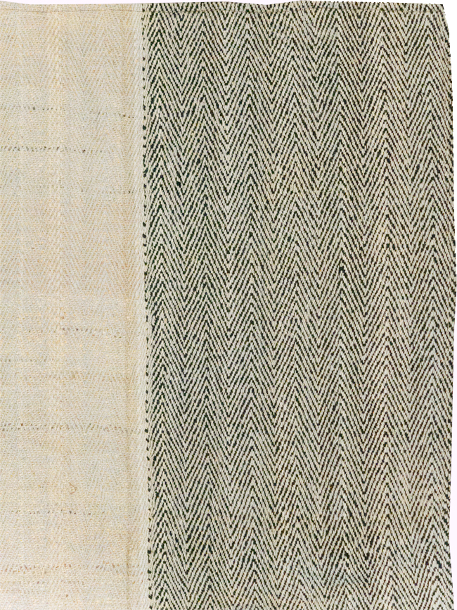Modern Turkish Flatweave Accent Rug, No.31414 - Galerie Shabab