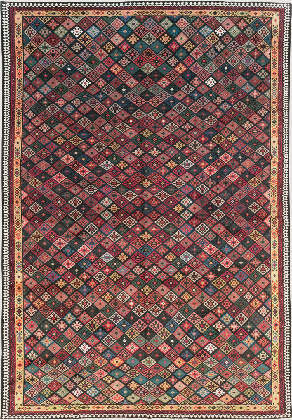 Contemporary Persian Qashqai Oversize Carpet, No.31418 - Galerie Shabab