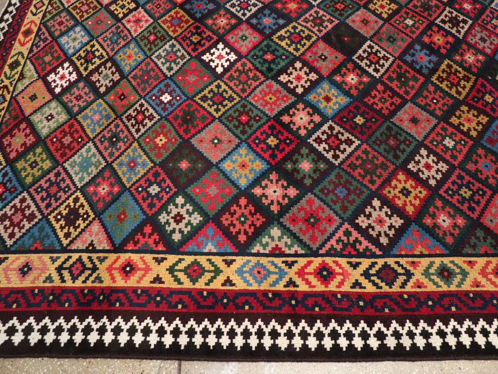 Contemporary Persian Qashqai Oversize Carpet, No.31418 - Galerie Shabab
