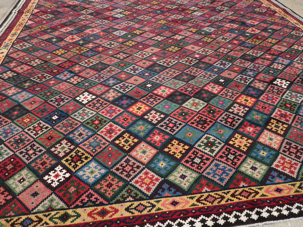 Contemporary Persian Qashqai Oversize Carpet, No.31418 - Galerie Shabab
