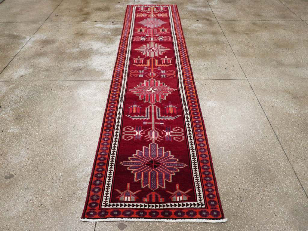 Vintage Turkish Anatolian Tribal Runner (Pair: 1 of 2), No.31421 - Galerie Shabab